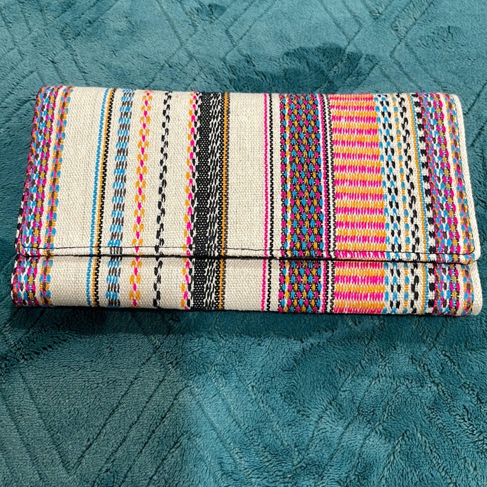 Multi Color Boho Style Wallet - image 1